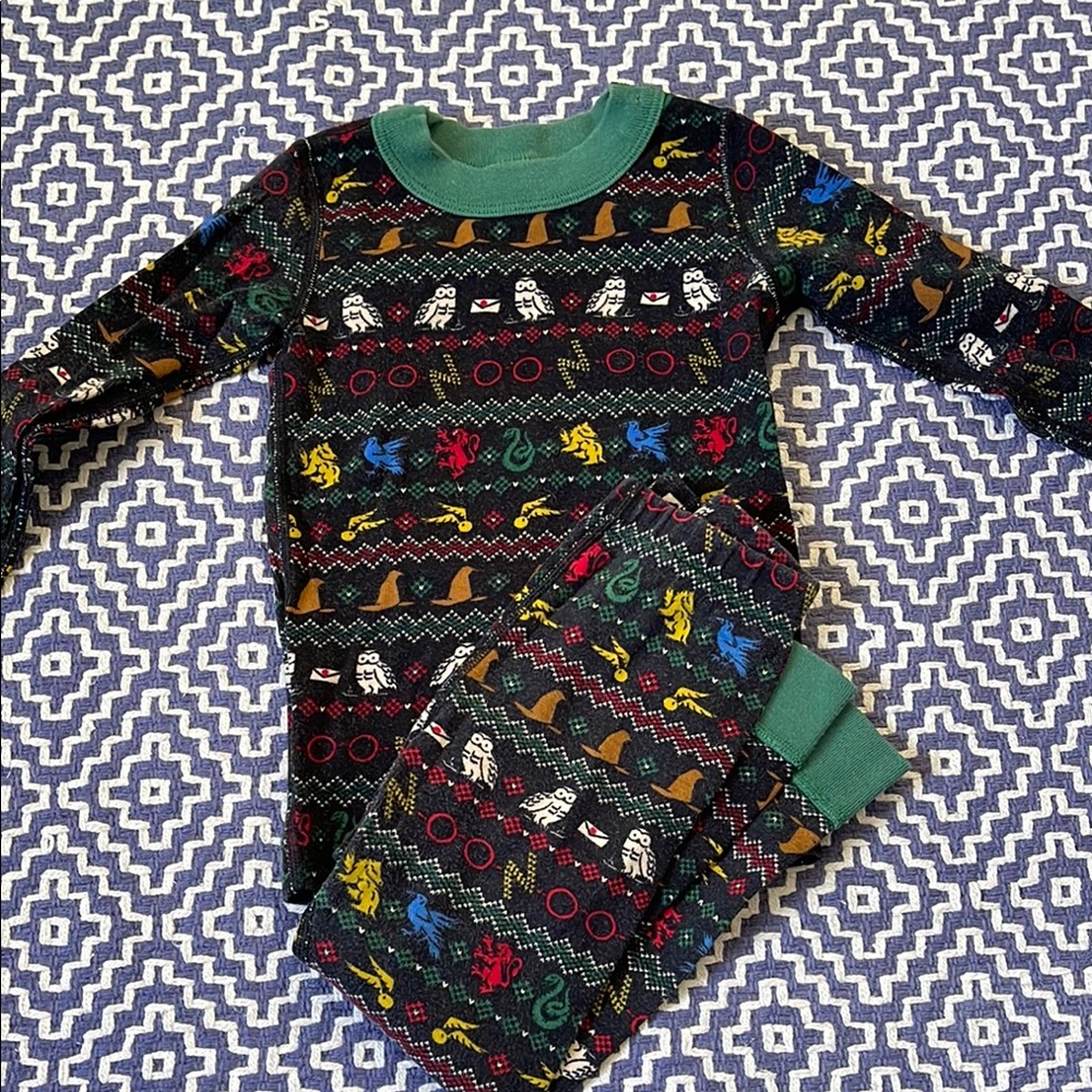 Harry Potter Hanna Anderson Patterned Pajama Set